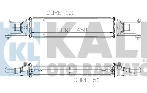 KALE 010CAC040 Turbo Radyatörü
