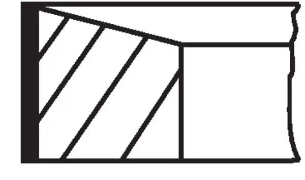 MAHLE 01591N0 Motor Segmanı (STD) 914F6148AA