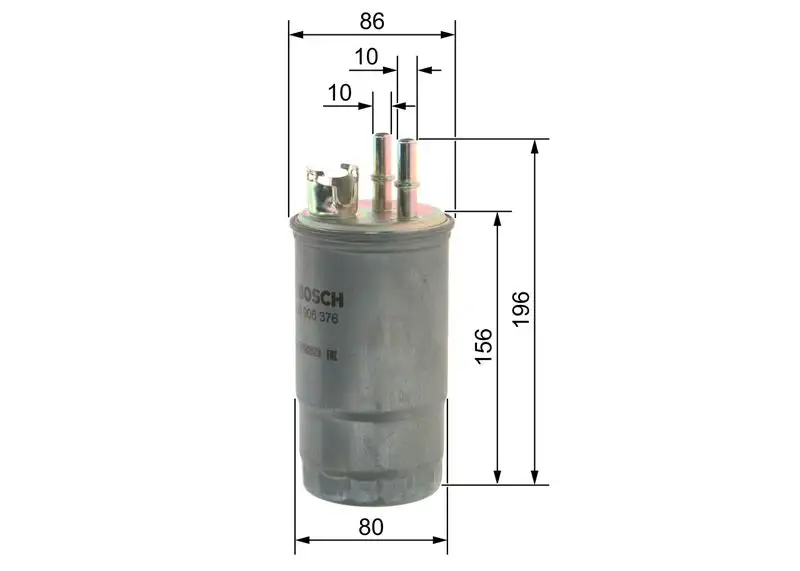 BOSCH 0450906376 Yakıt Filtresi