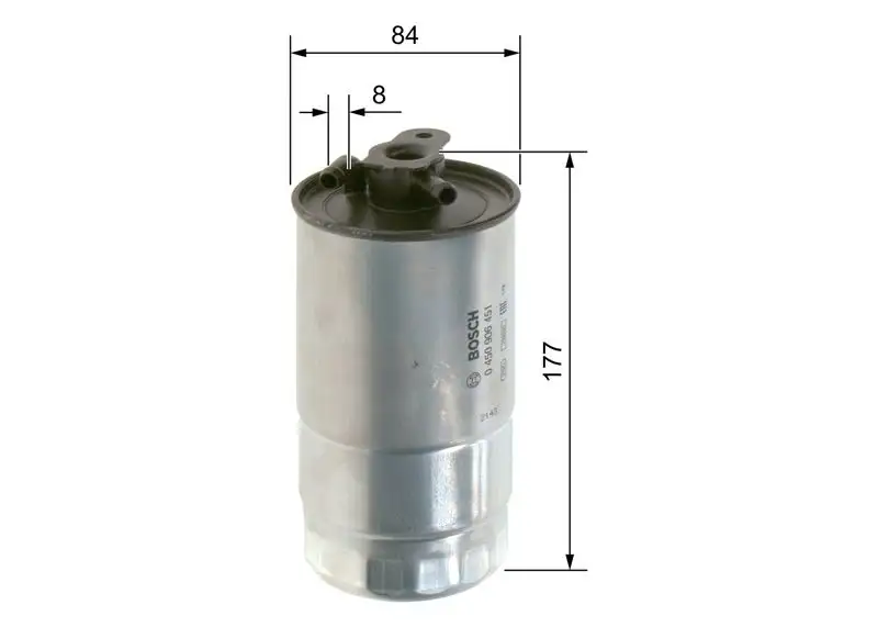 BOSCH 0450906451 Yakıt Filtresi