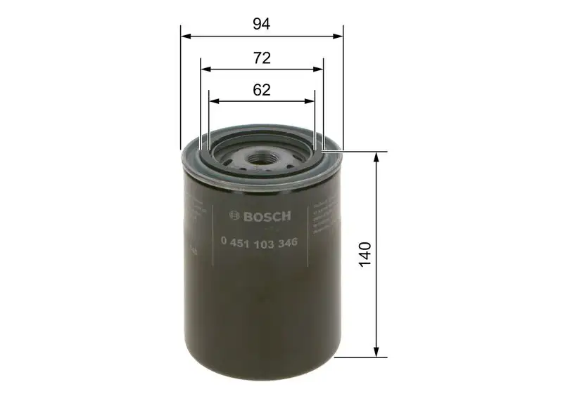 BOSCH 0451103346 Yağ Filtresi