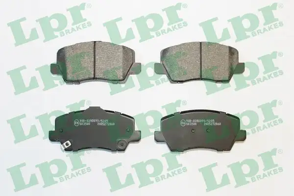 LPR 05P2060 Ön Fren Balatası 58101G6A40