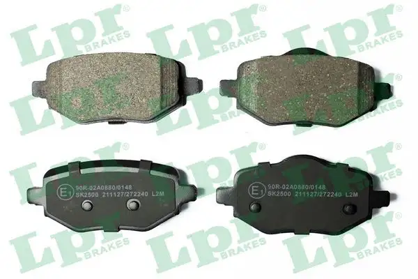 LPR 05P2240 Arka Fren Balatası 1680301680