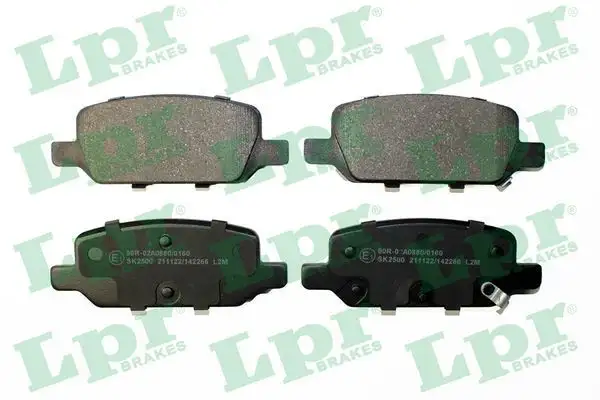 LPR 05P2266 Arka Fren Balatası 800824500B