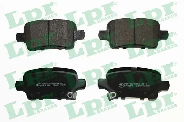 LPR 05P2276 Arka Fren Balatası 13527902