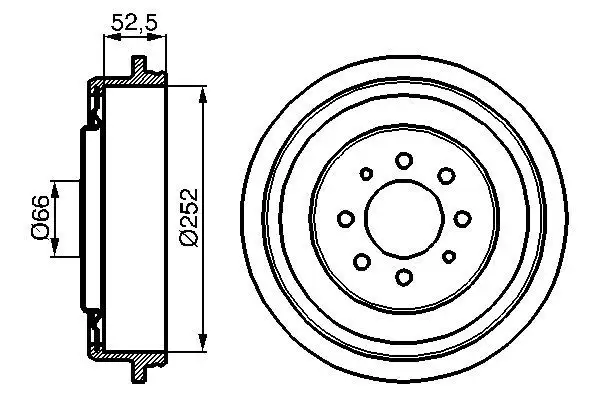 BOSCH 0986477067 Fren Kampanası