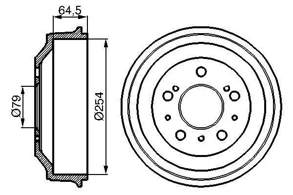 BOSCH 0986477098 Fren Kampanası 424738