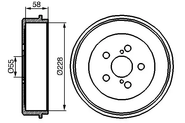 BOSCH 0986477140 Fren Kampanası 4243105020