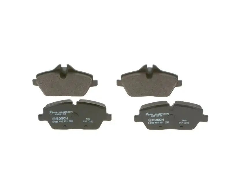BOSCH 0986495251 Ön Fren Balatası