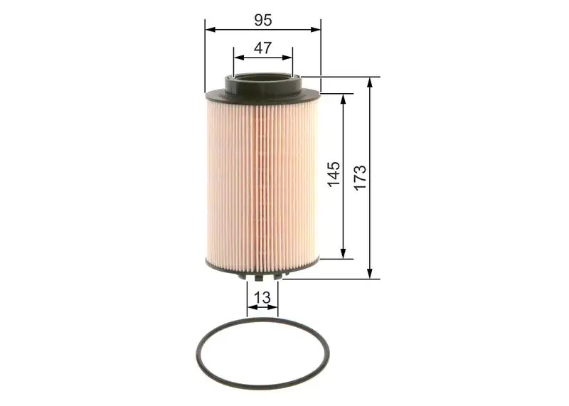 BOSCH 09864B2003 Yakıt Filtresi