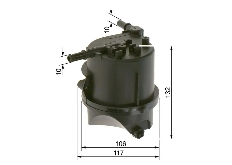 BOSCH 09864B2006 Yakıt Filtresi