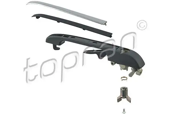 TOPRAN 102880001 Dış Kapı Kolu (Ön Sol) 191837207