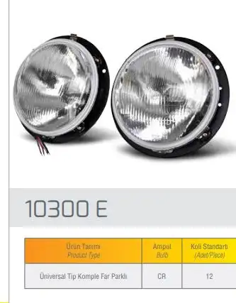 FARBA 10300D Ön Far