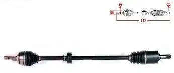 IOTO 10301-20508 Ön Aks (Sağ) 44305SNA000