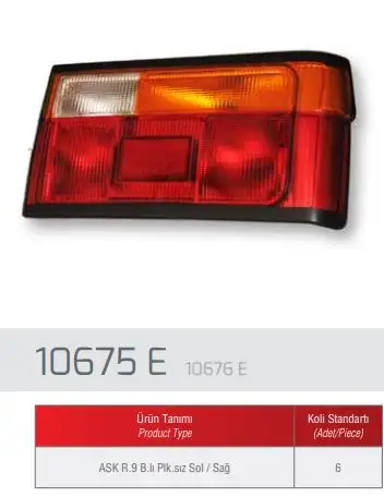 FARBA 10676D Stop Lambası (Sağ) 7701027703