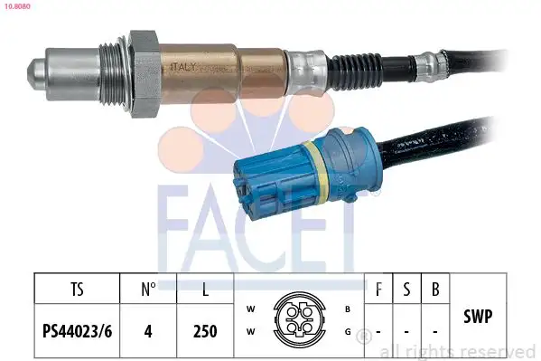 FACET 10.8080 Oksijen Sensörü 11787537995