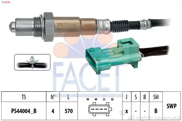 FACET 10.8246 Oksijen Sensörü 1618HC