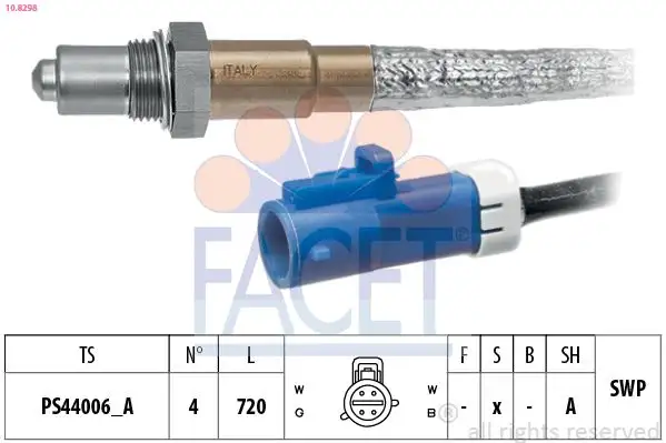 FACET 10.8298 Oksijen Sensörü