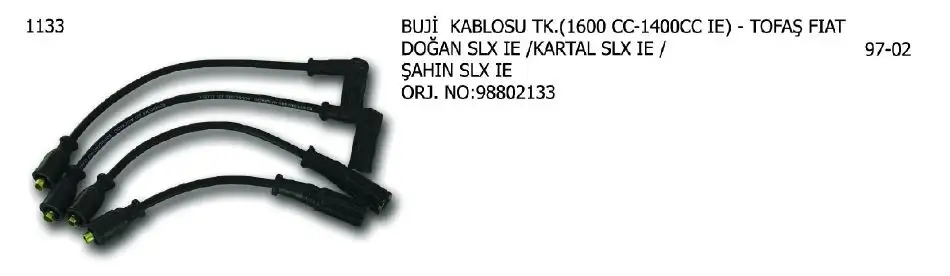ÜNÜVAR 1133 Buji Kablosu