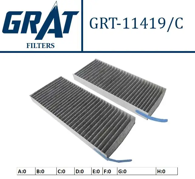 GRAT 11419C Polen Filtresi (Karbonlu) 272774653R