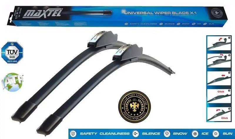 MAXTEL 12101022 Silecek Süpürgesi (Tek)
