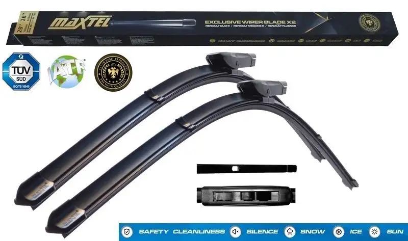 MAXTEL 12104101 Silecek Süpürgesi (Takım)