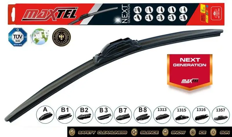 MAXTEL 12401522 Silecek Süpürgesi (Tek)