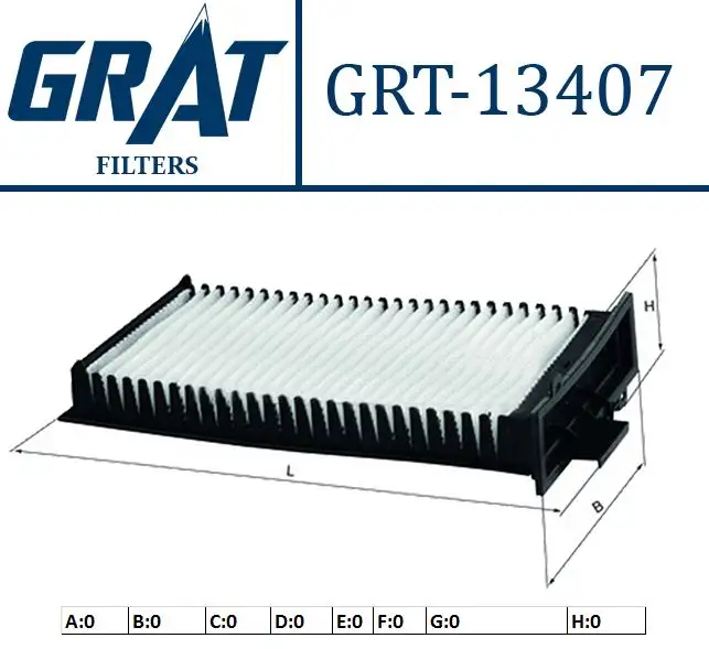 GRAT 13407 Polen Filtresi 6447HT