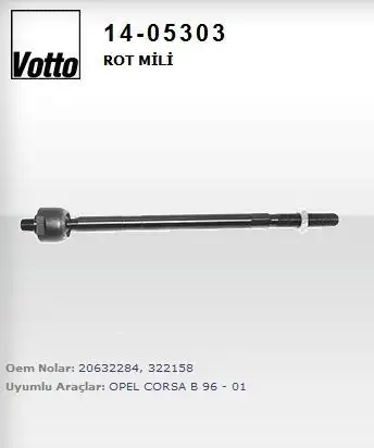 VOTTO 14-05303 Rot Mili 322158