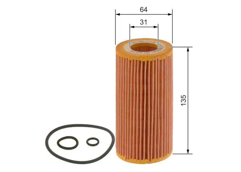 BOSCH 1457429126 Yağ Filtresi A6131800009