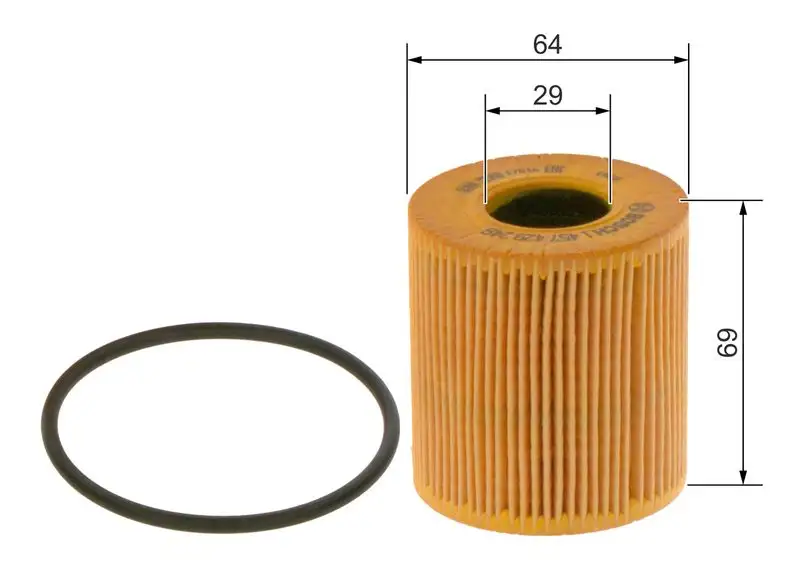 BOSCH 1457429249 Yağ Filtresi