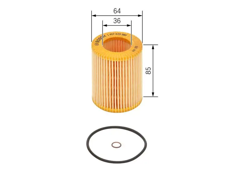 BOSCH 1457429308 Yağ Filtresi 2632027110