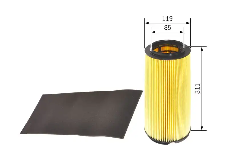 BOSCH 1457433336 Hava Filtresi
