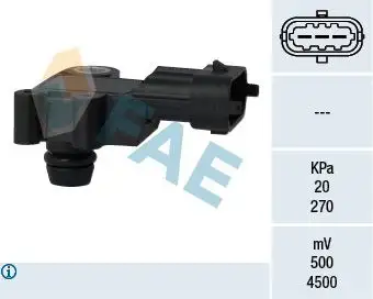 FAE 15100 MAP Sensörü 55567257