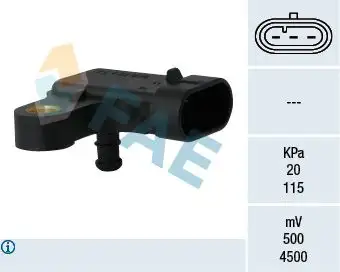 FAE 15120 MAP Sensörü 96276354