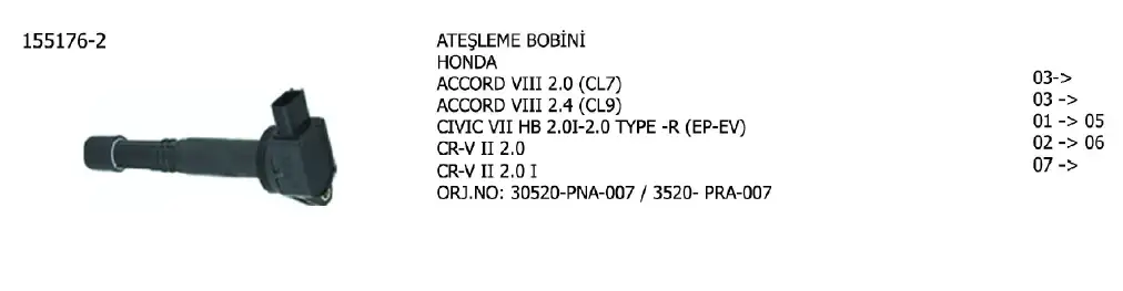ÜNÜVAR 155176-2 Bobin