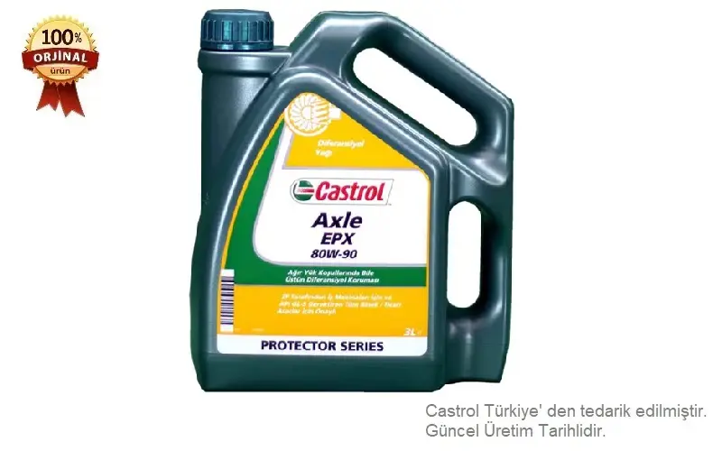 CASTROL 80w90 Şanzıman Yağı (3 Litre)