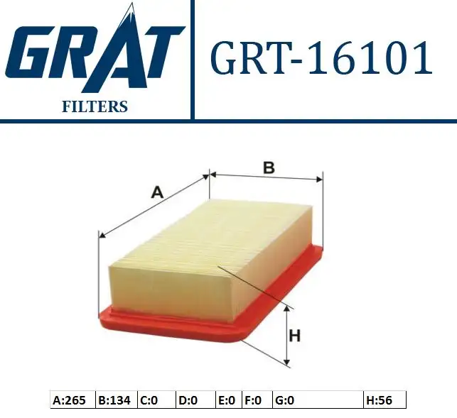 GRAT 16101 Hava Filtresi 281131G000