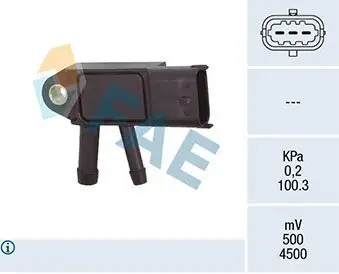 FAE 16146 Egzoz Basınç Sensörü 31370160