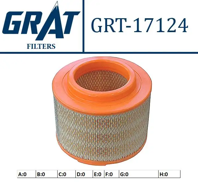 GRAT 17124 Hava Filtresi 6M349601AB