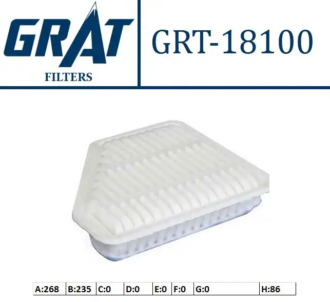 GRAT 18100 Hava Filtresi 178010R030