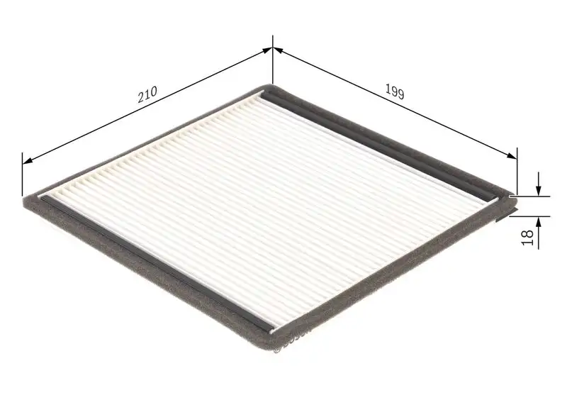 BOSCH 1987432021 Polen Filtresi