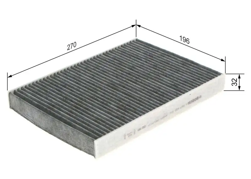 BOSCH 1987432311 Polen Filtresi (Karbonlu)