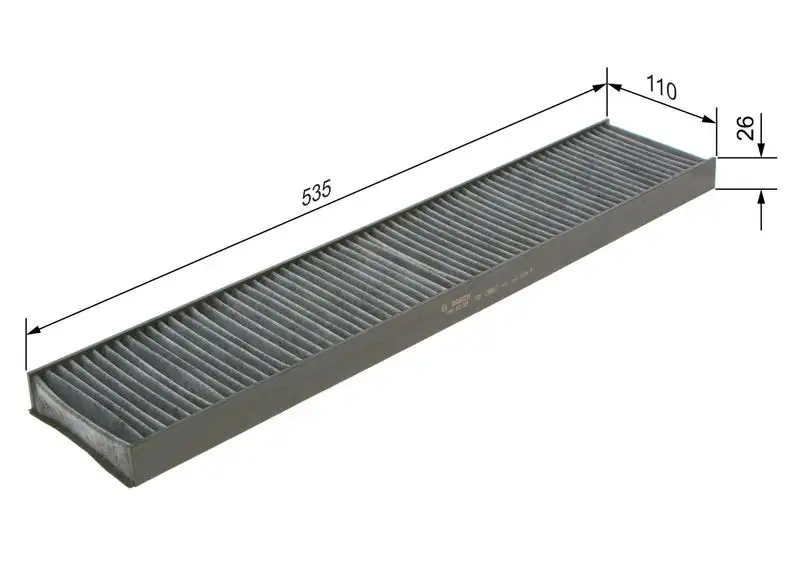 BOSCH 1987432328 Polen Filtresi (Karbonlu)