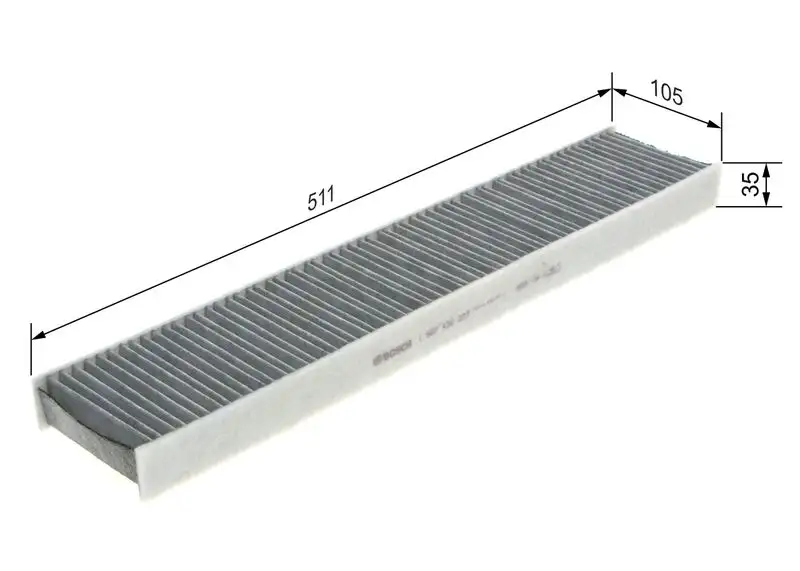 BOSCH 1987432373 Polen Filtresi (Karbonlu)