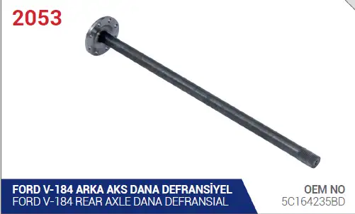 AYK 2053 Arka Aks 5C164235BD
