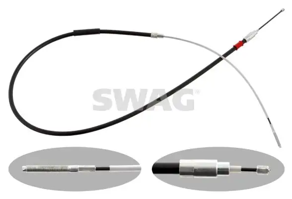 SWAG 20928736 El Fren Halatı (Arka Sağ) 34411165020