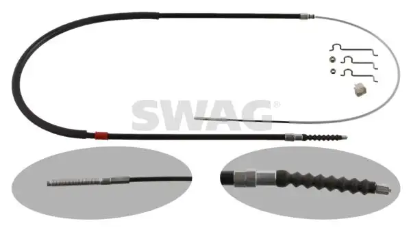 SWAG 20936673 El Fren Halatı (Arka Sol) 34411162998