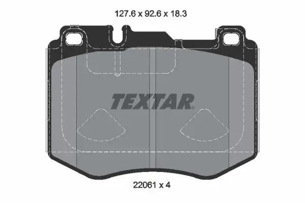 TEXTAR 2206103 Ön Fren Balatası