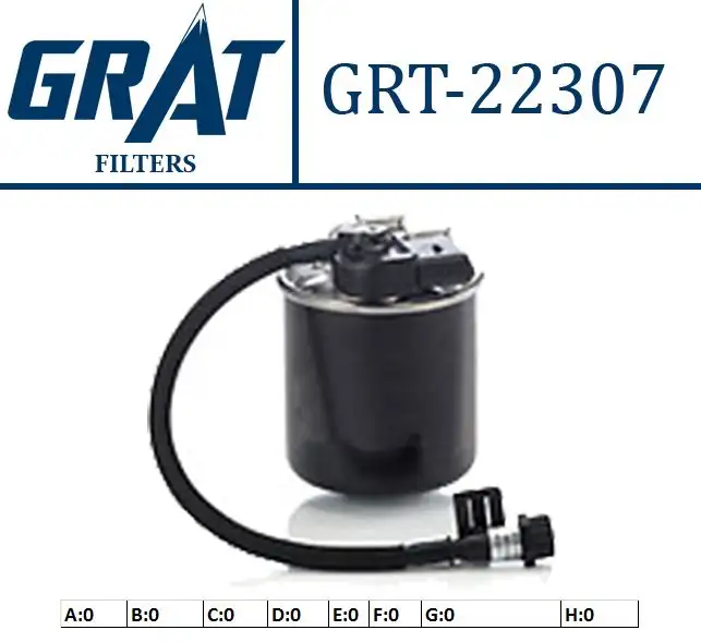 GRAT 22307 Yakıt Filtresi 6510902952